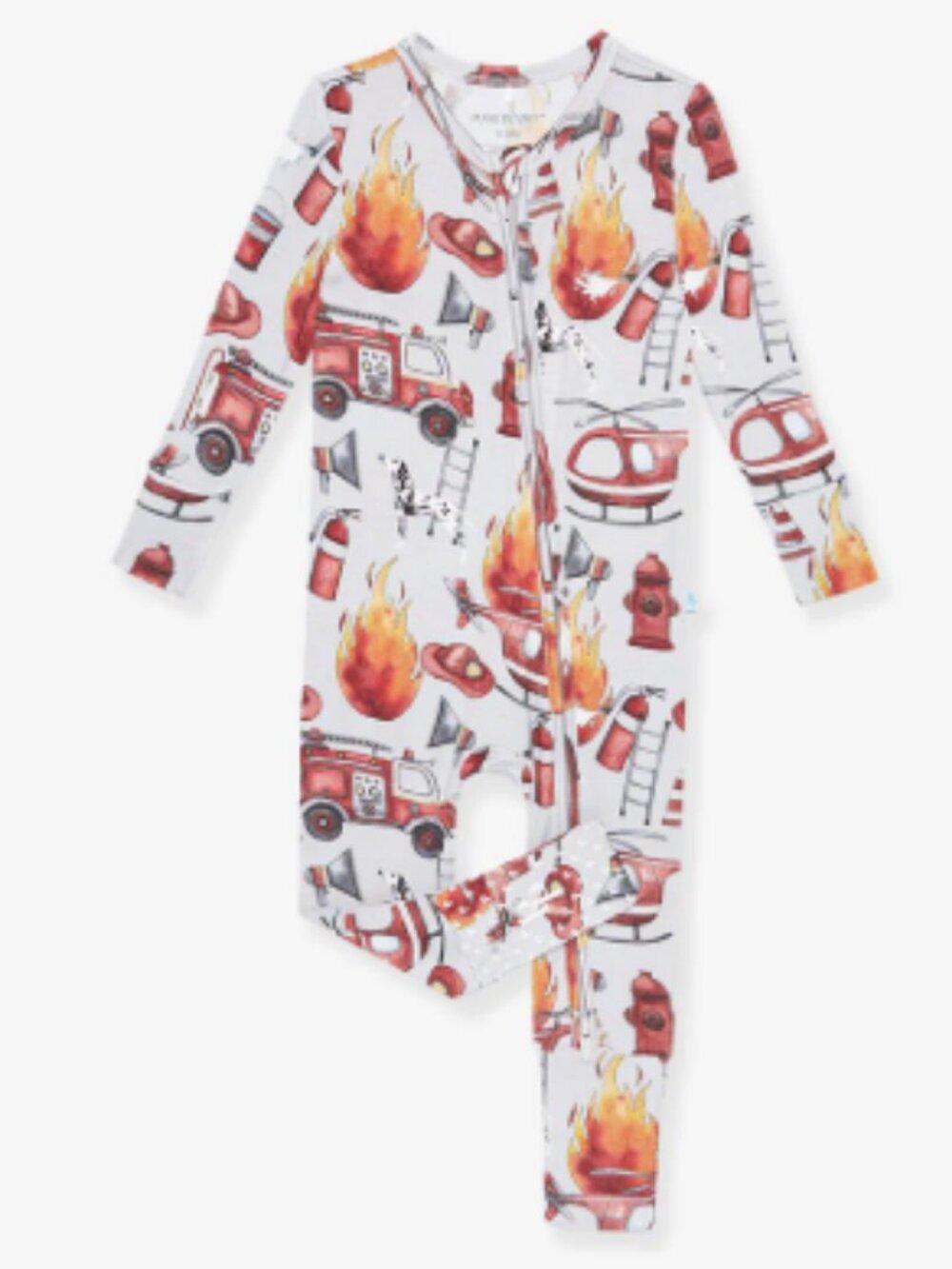 Posh Peanut Firetrucks pjs 18/24